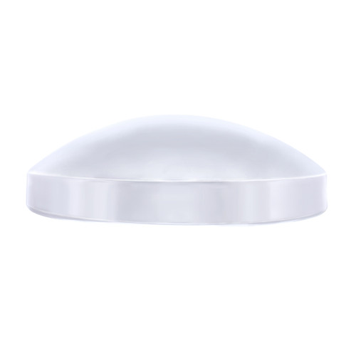8" Stainless Dome Rear Hub Cap