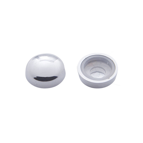 Chrome Snap-On Screw Cover for #10/#12 Screws (10 Pack)