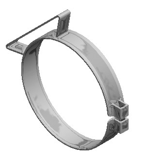8" Narrow - Chrome Clamp (Universal)