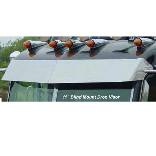 PB 95-05 Ultracab Blind Mount Regular Drop Bow-Tie Visor
