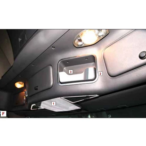 Freightliner Cascadia Headliner & Sunglasses Holder Trim - Headliner Under Center Trims
