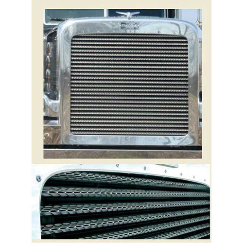 Peterbilt 379 Extended Hood Python Grill- 18 Horizontal Bars