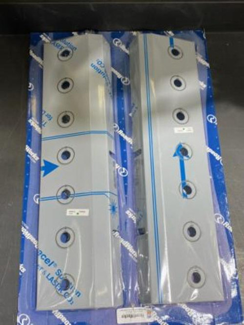 15" Don Preferred Rear Air Cleaner Brackets with (14) Bulls-Eye Holes, Kenworth