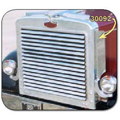 Grille Insert with 16 Louver-Style Bars for Peterbilt 359