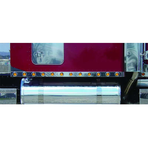 70" Sleeper Panels + Extensions with (14) Combo Holes, Peterbilt 379
