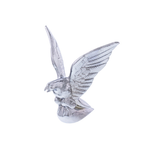 Chrome Die-Cast American Eagle Hood Ornament