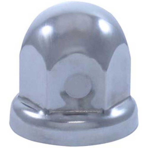 1-1/2" X 2" Chrome Steel Standard Nut Cover With Flange