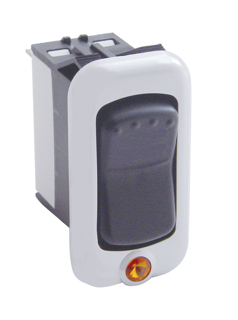 Rocker Switch Trim For Peterbilt/ Kenworth With Copper Crystal (Card of 3)