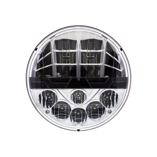 ULTRALIT - High Power LED 7" Headlight With Polycarbonate Lens & Housing