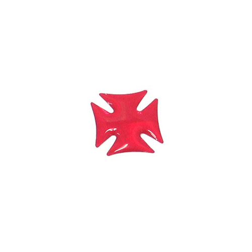 IRON CROSS ACCENT WITH RED COLORED STICKER