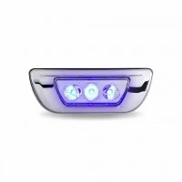 KENWORTH/PETERBILT DUAL REVOLUTION AMBER TURN & MARKER TO BLUE AUXILIARY CAB LED LIGHT