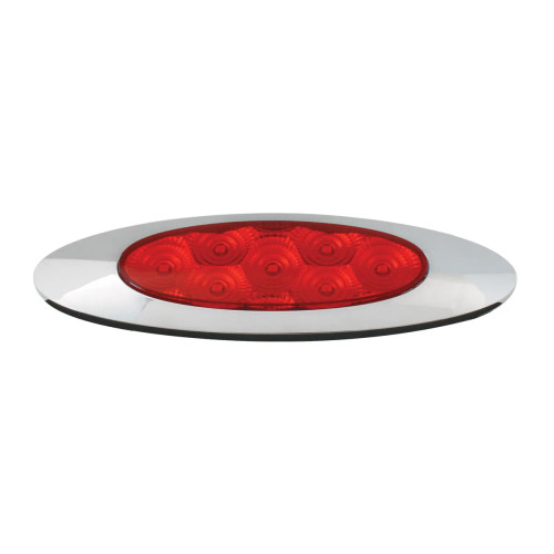 ULTRA THIN SURFACE MOUNT Y2K LED LIGHT WITH CHROME BEZEL