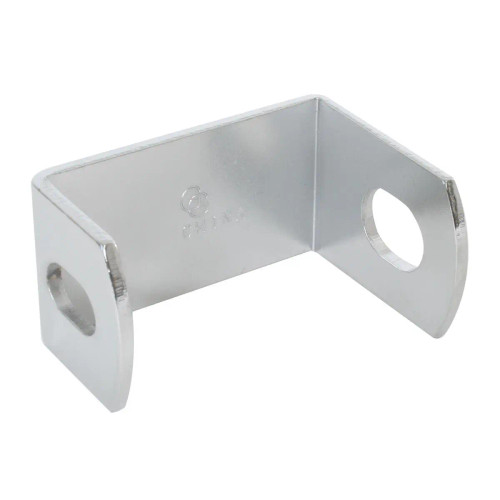 Chrome Plated Steel U-Shape Mirror & Light Connection Bracket