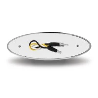 CLEAR RED MARKER GENERATION 4 LED LIGHT - 4 DIODES