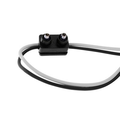 2-PRONG PLUG WIRING HARNESS WITH 6" LEAD BETWEEN PLUGS - 8 PLUGS