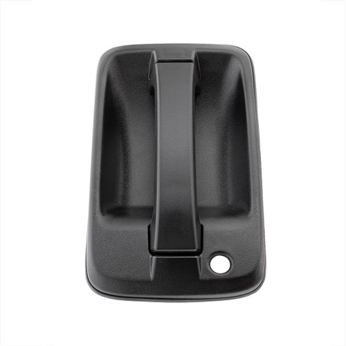 Black Plastic Exterior Door Handle For 2008-2017 Isuzu NPR - Driver