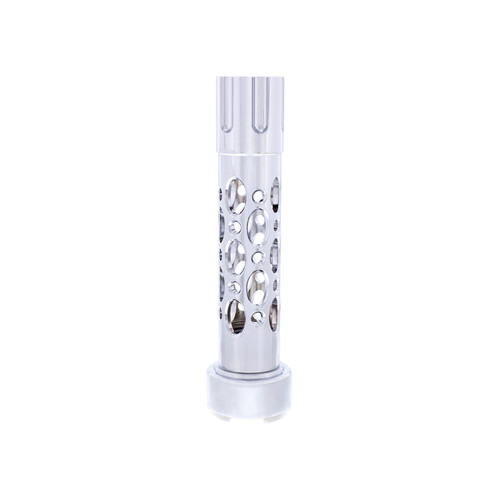 Chrome Thread-on Austin 9/10 Speed Gearshift Knob With Adapter - Vertical