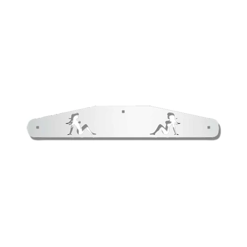 Universal Stainless Steel 24" Girls Bottom Mud Flap Weight