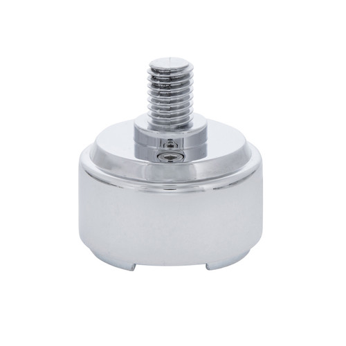 1/2-13 Thread-On Shift Knob Chrome Mounting Adapter For Eaton Fuller Style 9/10 Shifter (Bulk)