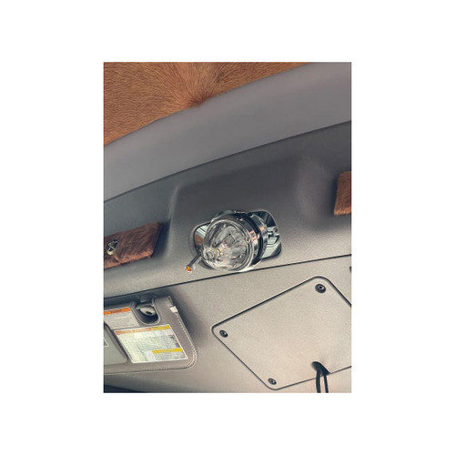 Peterbilt 2008+ Above CB Radio w/ 1 WM Light Hole - JML Kustoms
