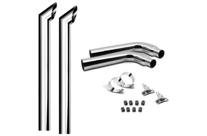 Roadworks Desperado Top Exhaust Kit With Elbows For Peterbilt 379 And 389 Glider