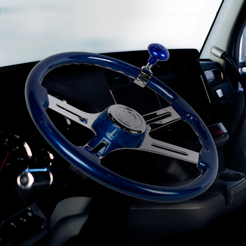 18″ 4 Spoke Steering Wheel With Color Matching Horn Bezel