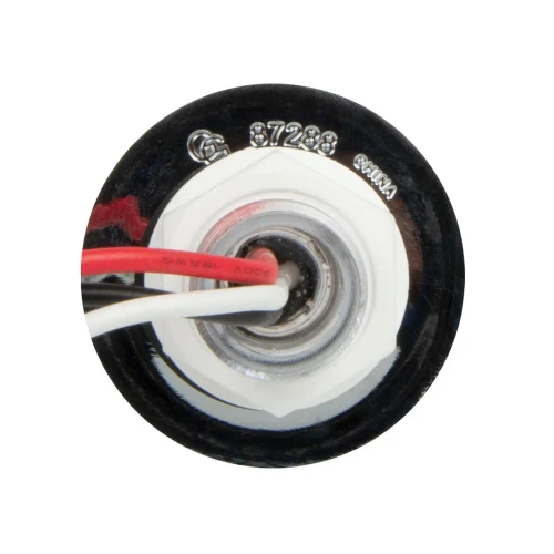 DUAL FUNCTION 1″ MINI PUSH/SCREW WATERMELON LED LIGHT WITH CHROME PLASTIC BEZEL...