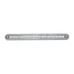 12" Dual Function LED Light Bar w/ Chrome Plastic Base for Surface Mount