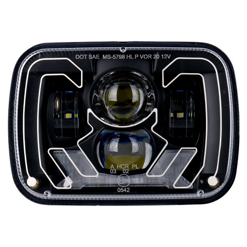 5X7 Projector Led Headlight(Automatic Heat Activation)