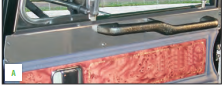 Peterbilt 330, 357, 377, 378, 379 and 385 Door Arm Rest Trims