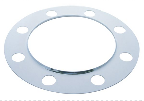 Chrome Beauty Ring For 33mm Lug Nut -  Steel/Aluminum Wheel