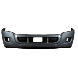 Complete 3-Piece Front Bumper Set With  Fog Light Hole For 2008-2017 Freightliner Cascadia