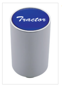 "Tractor" 3" Air Valve Knob - Glossy Sticker