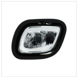 2 LED Fog & Driving Light Assembly For 2008-2017 Freightliner Cascadia