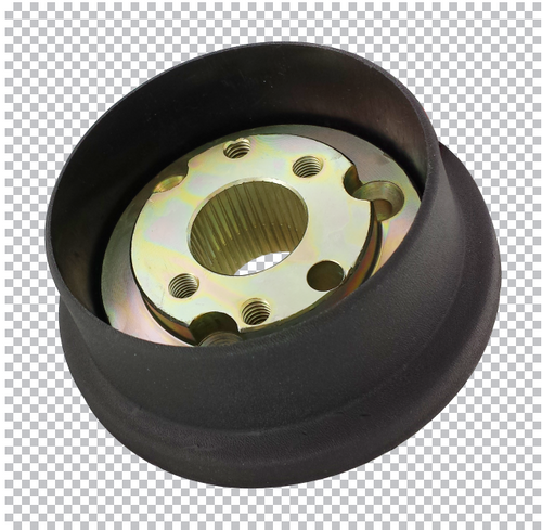Hub Kit For Mack (Pre-1950) All Models; Peterbilt (Pre-1972) Black (3 Hole)-Steering Creations-810