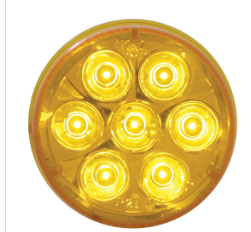 7 LED 2" Reflector Clearance/Marker Light