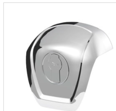 CHROME STEERING WHEEL HORN PAD FOR 2013-2021 KENWORTH T680