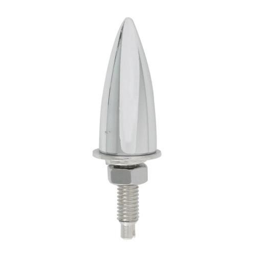 Chrome Plated Large Bullet Fastener Set-Grand General-50605