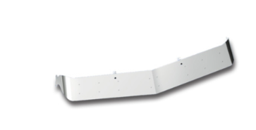 9.5" Stainless OEM Style Sunvisor For Mack CH/CX/ Granite/Vision Without Roof Fairing