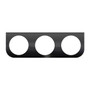 Black Painted Steel Light Bracket Only - 3 Holes-Grand General-89229