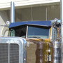 Peterbilt 13" Bowtie Boltless Standard Cab Sunvisors-Trux-TSUNP26