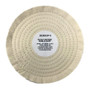 8" Cotton Sewn Muslin Polishing Buffing Wheels (60 Ply)-Zephyr-5838S60P-8
