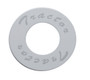 "Tractor" Stainless Deluxe Air Valve Knob Plaque Only-United Pacific-23522