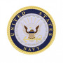 1 3/4" U.S. Military Adhesive Metal Medallion - Air Force-United Pacific-22974