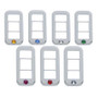 Rocker Switch Cover w/ 3 Openings w/ Indented For Freightliner (3 Pack)