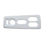 Chrome Window Switch Cover For 2008-2017 Freightliner Cascadia -Driver-5 Openings