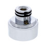 Chrome 1" 9 Speed LED Gearshift Mounting Adaptor - Vertical