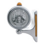 LED Headlight Bracket - 10 Amber LED/Amber Lens