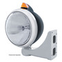 Black Guide 682-C Headlight 6014 & Original Style LED Signal - Amber Lens