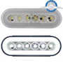 22 LED 6" Oval "GLO" Back-Up Light United Pacific 37009
